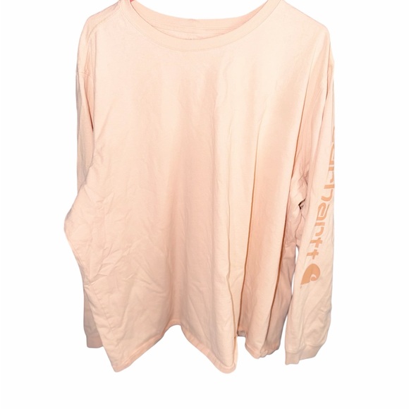 Carhartt Tops - Carhartt Light Pink Long Sleeve Top